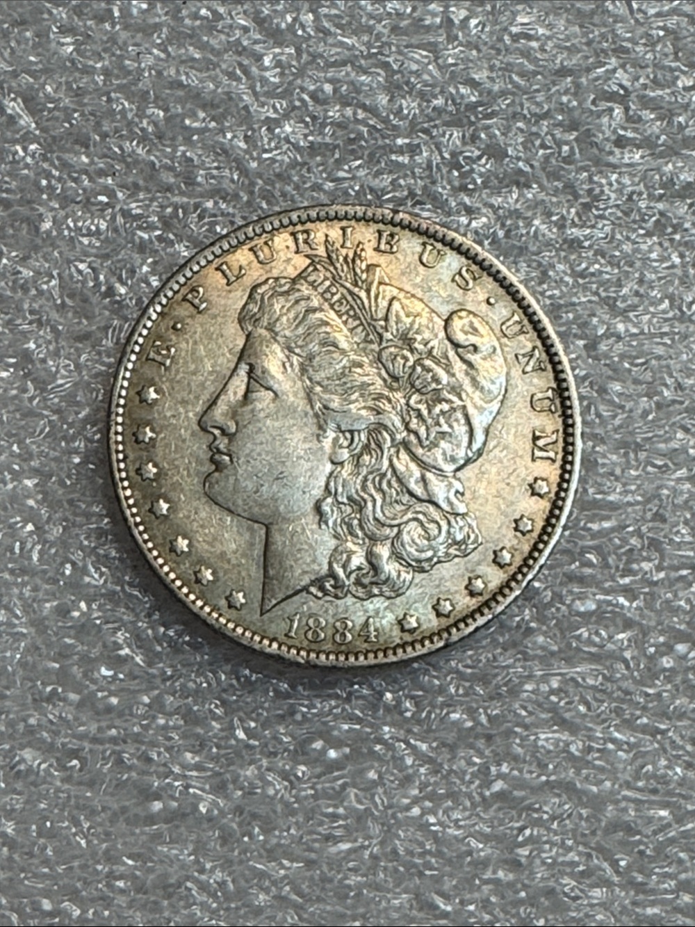 Morgan 1884 Silver Dollar - Picture 2 of 6